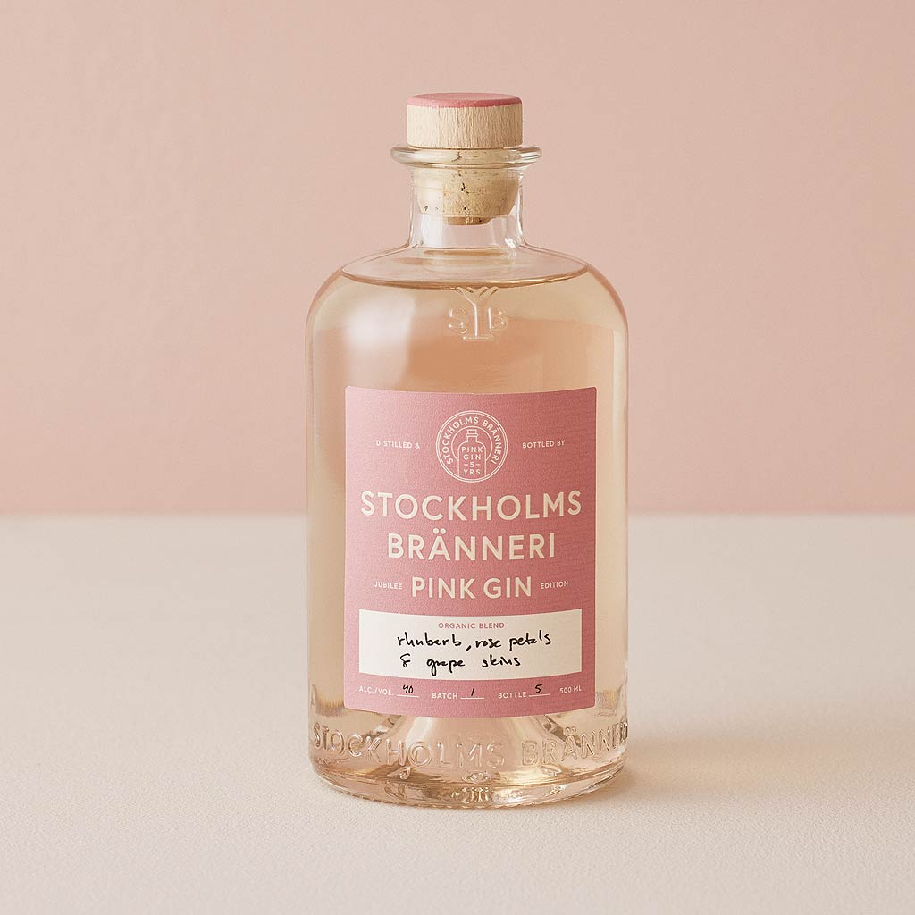 Stockholms Bränneri Pink Gin - Bio - 40% Vol. Alc. 500ml – Stockholms  Bränneri Deutschland